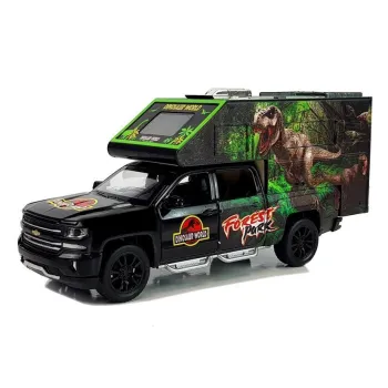 Camper z Dinozaurami 1:32 Czarny