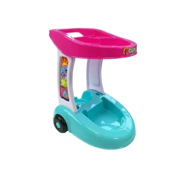 Zestaw akcesoriów do sprzątania dla malucha z funkcjonalnym odkurzaczem