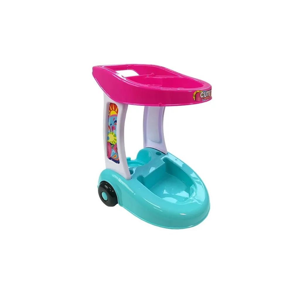 Zestaw akcesoriów do sprzątania dla malucha z funkcjonalnym odkurzaczem