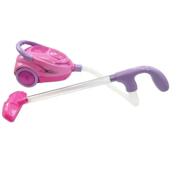 Mop, miotła, wiadro i odkurzacz w zestawie dla dzieci powyżej 3 lat