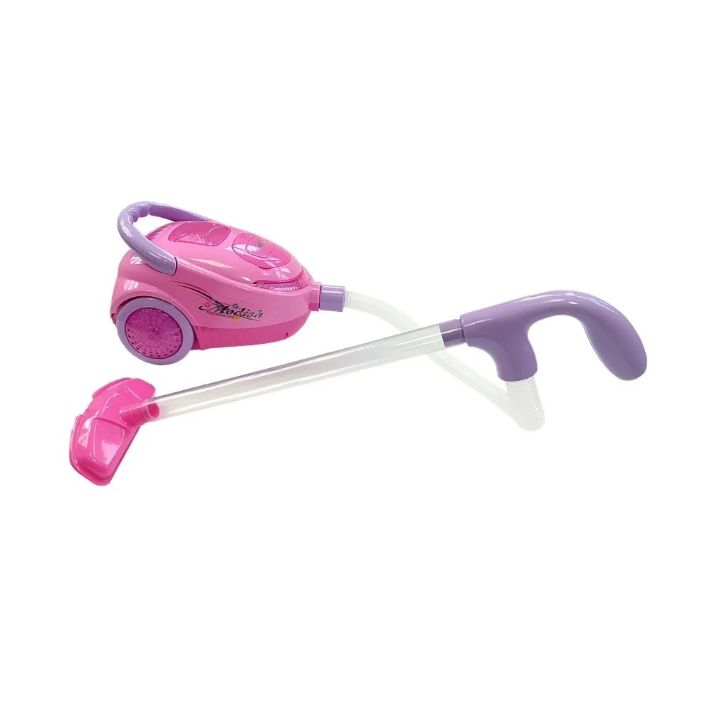 Mop, miotła, wiadro i odkurzacz w zestawie dla dzieci powyżej 3 lat