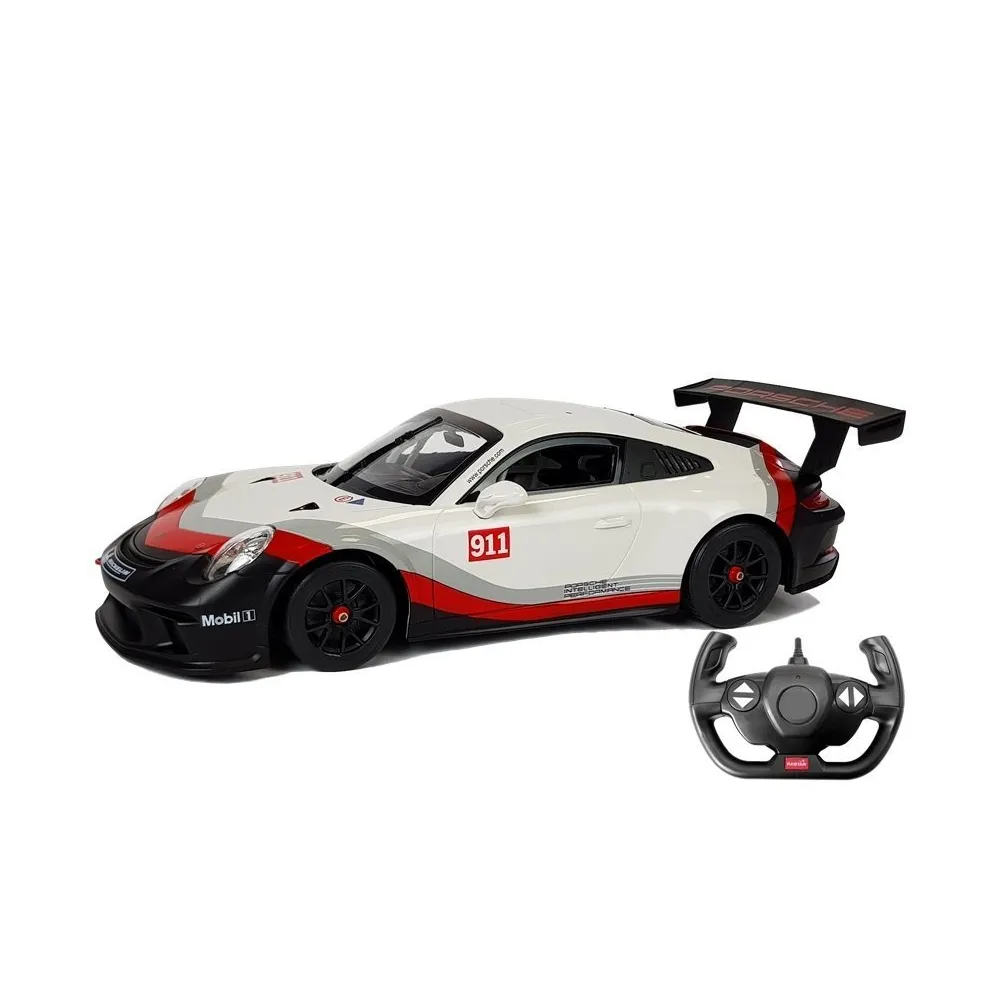 Zdalnie sterowany model Porsche 911 GT3 CUP w skali 1:14 widok z boku