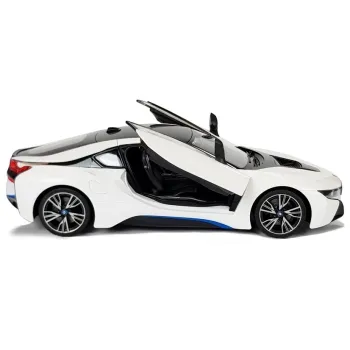 Auto RC BMW i8 Rastar z efektami świetlnymi i amortyzowanym zawieszeniem