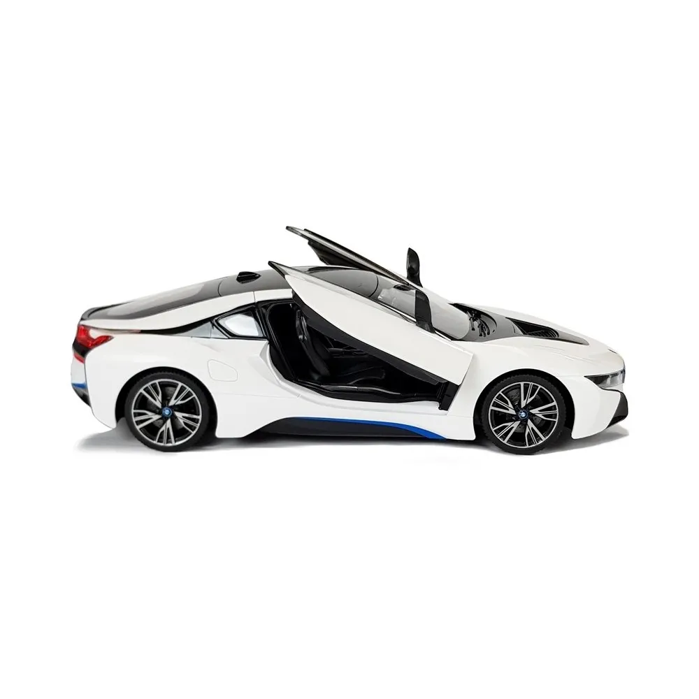 Auto RC BMW i8 Rastar z efektami świetlnymi i amortyzowanym zawieszeniem