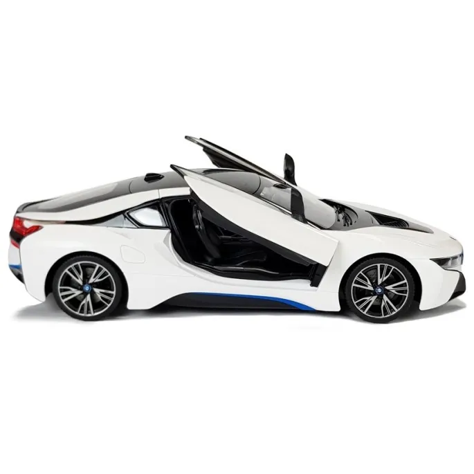 Auto RC BMW i8 Rastar z efektami świetlnymi i amortyzowanym zawieszeniem