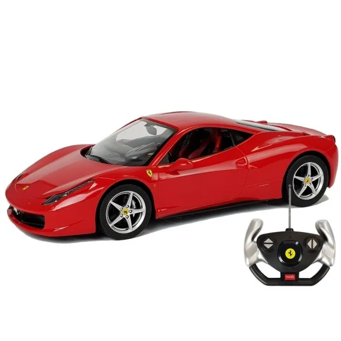 Realistyczny model Ferrari Italia Rastar na pilota dla dzieci od 6 lat