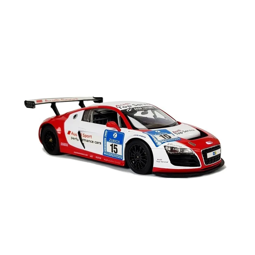 Audi R8 LMS Rastar na gumowych oponach, dynamiczna sylwetka RC
