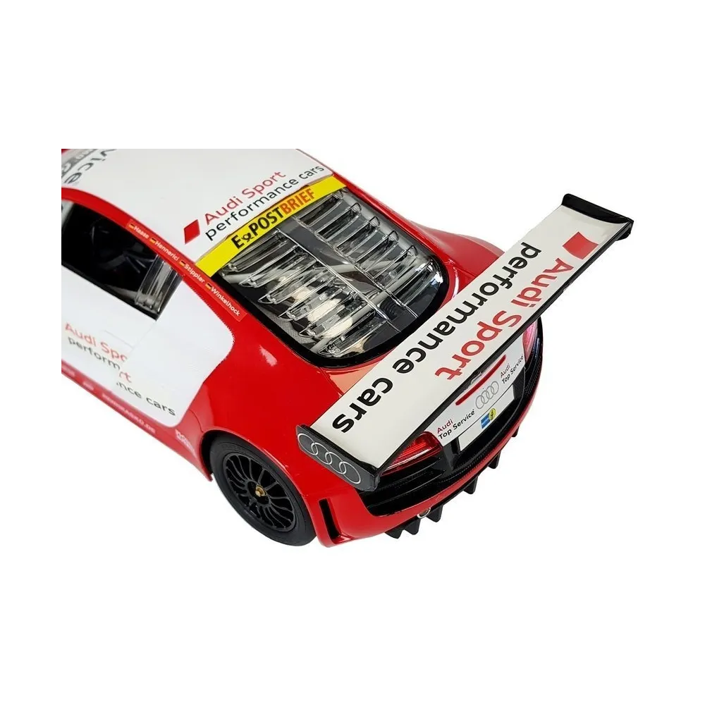 Zdalnie sterowane Audi R8 LMS z efektami świetlnymi, skala 1:14