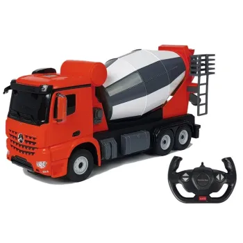 Auto R/C Mercedes-Benz Arocs Rastar 1:14 Czerwone na Pilota