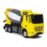 Auto R/C Mercedes-Benz Arocs żółte idealne dla fanów pojazdów budowlanych