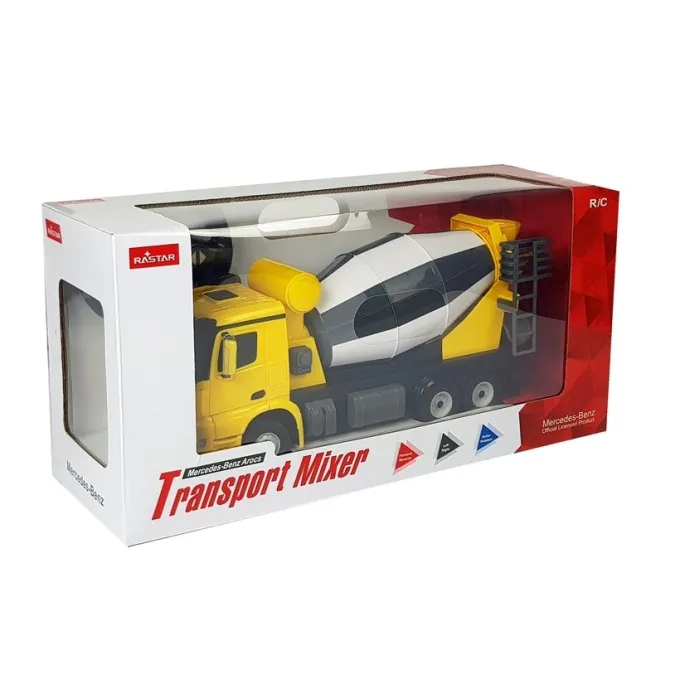 Opakowanie auta RC betoniarka Mercedes-Benz Arocs z przeźroczystą witrynką