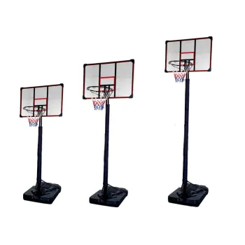 Kosz do Koszykówki Mobilny Regulowany Stojak 200-305cm