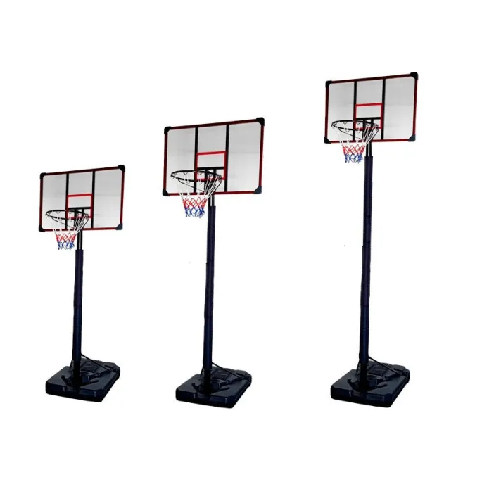Stojak do koszykówki regulowany 200–305 cm z wytrzymałą tablicą