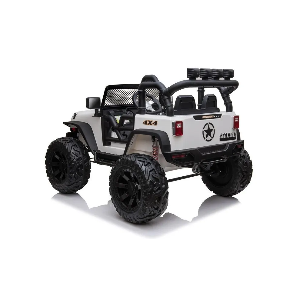 Auto na akumulator Jeep JC666 Biały