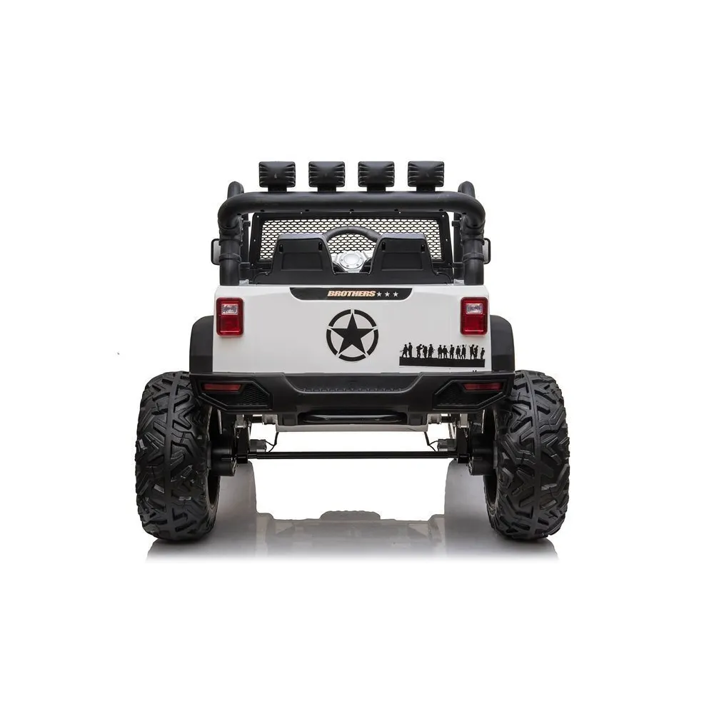 Auto na akumulator Jeep JC666 Biały