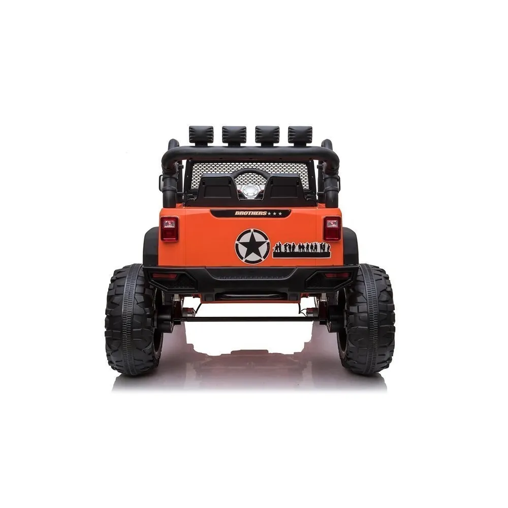 Auto na akumulator Jeep JC666 Pomarańczowy
