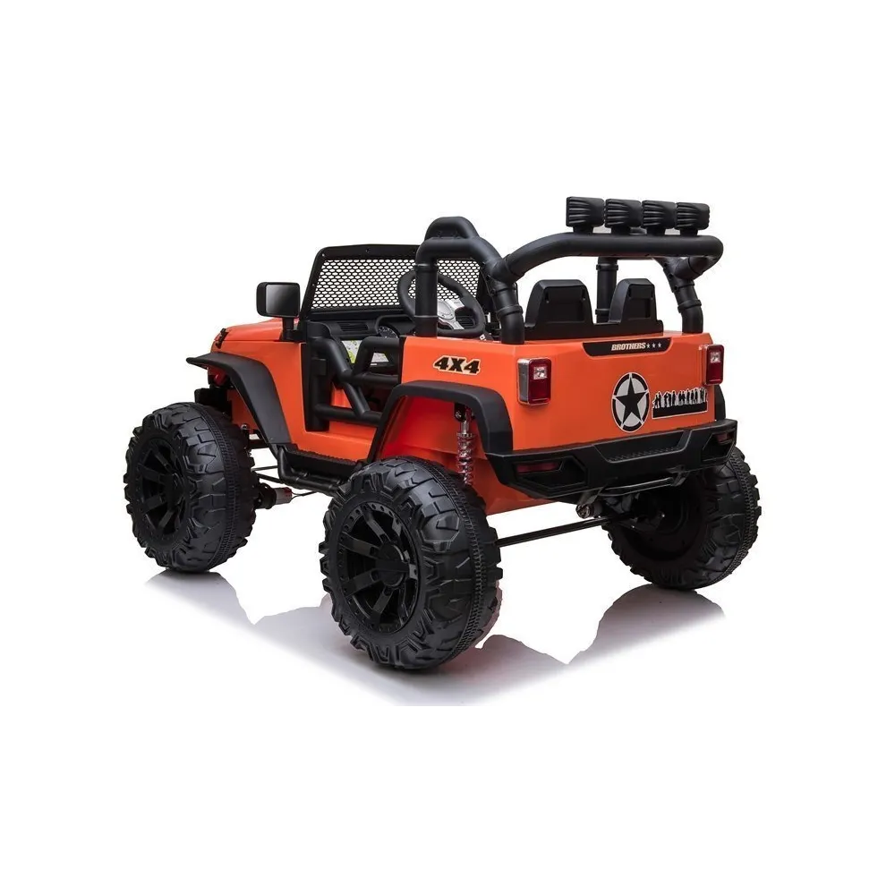 Auto na akumulator Jeep JC666 Pomarańczowy