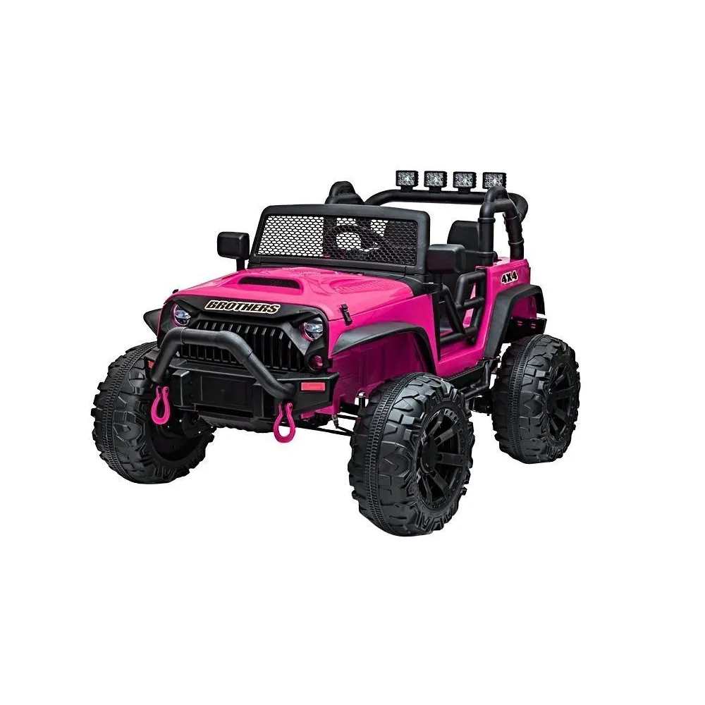Auto na akumulator Jeep JC666 Różowy Lakierowany
