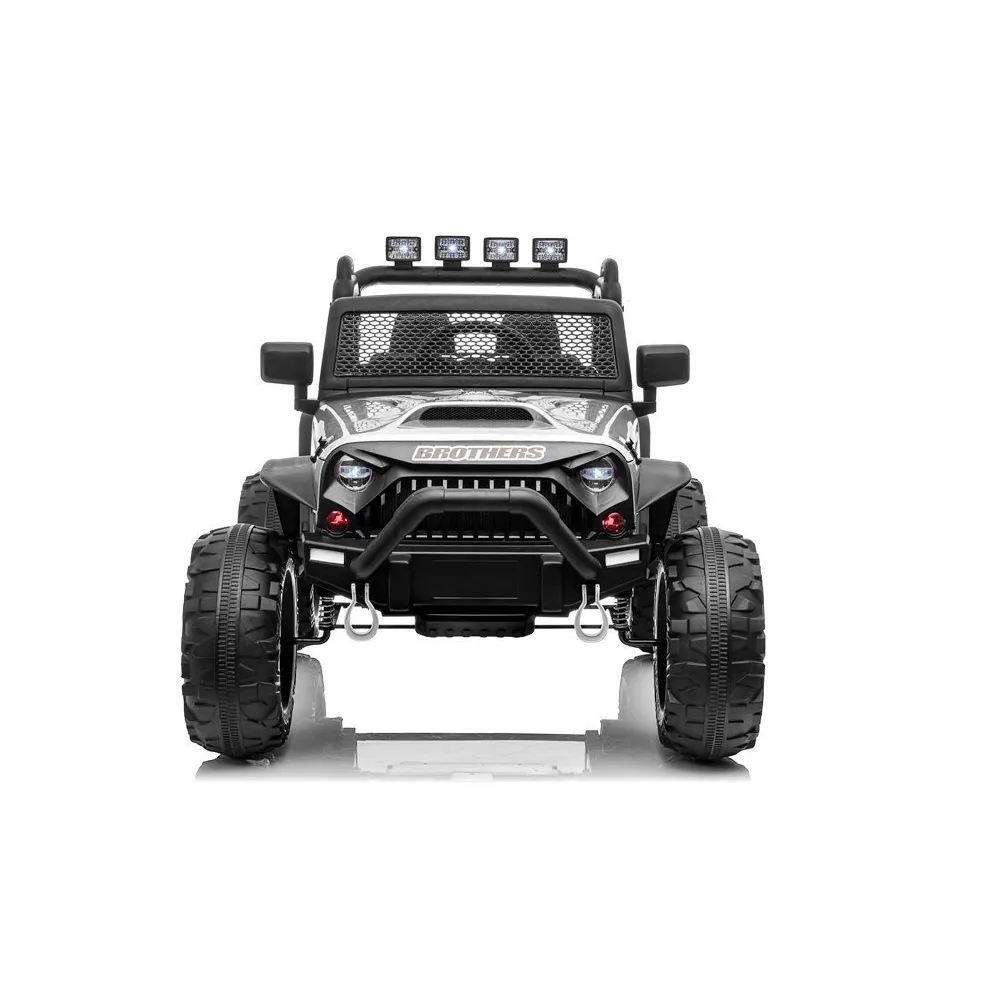 Auto na akumulator Jeep JC666 Srebrny Lakierowany