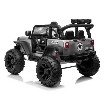 Auto na akumulator Jeep JC666 Srebrny Lakierowany