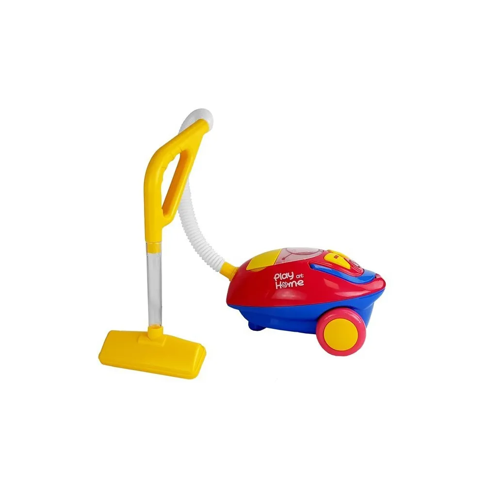 Odkurzacz dziecięcy z wirującymi kuleczkami podczas zabawy