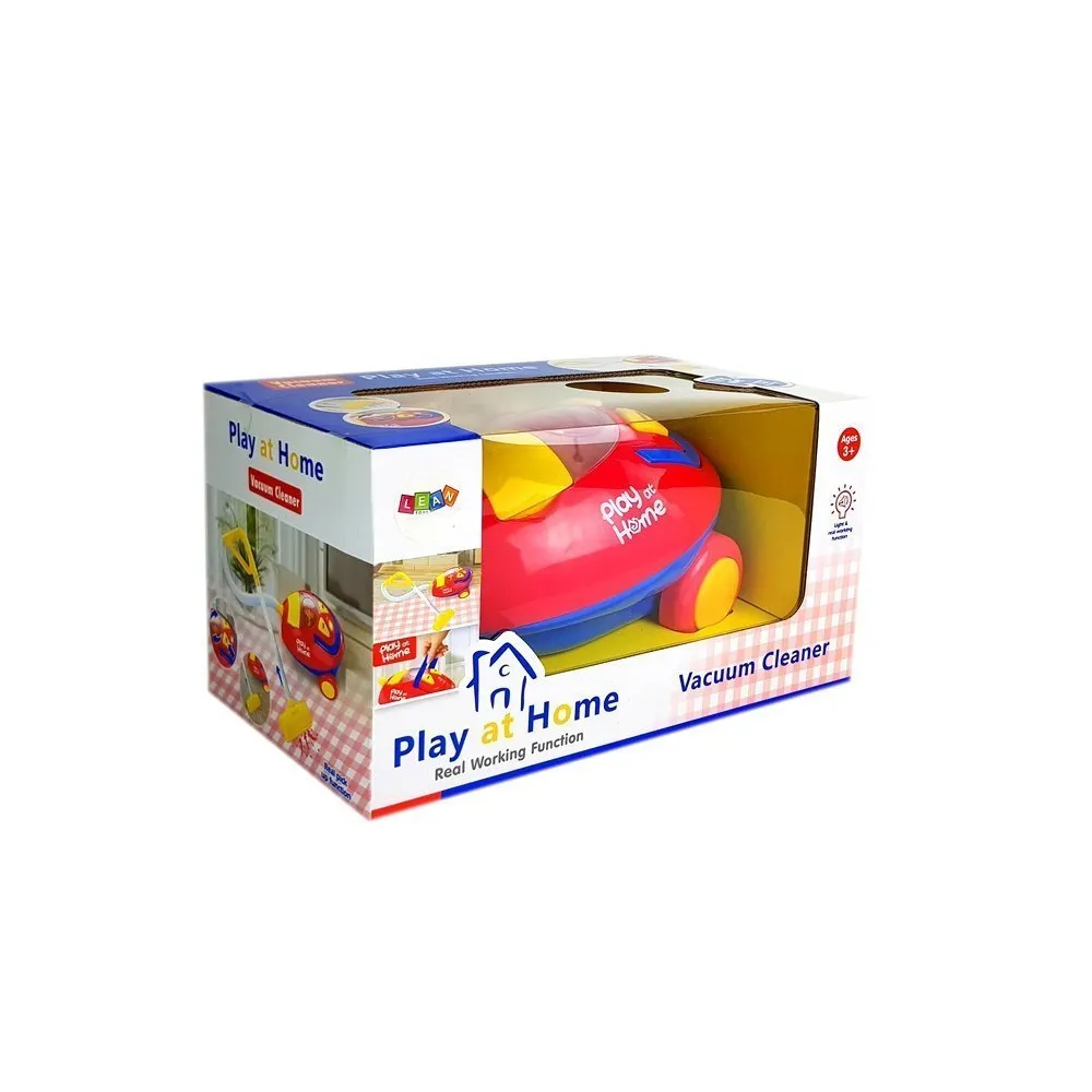 Bezpieczny odkurzacz zabawkowy dla dzieci powyżej 3 lat, kolorowy design