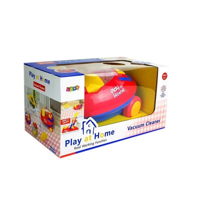 Bezpieczny odkurzacz zabawkowy dla dzieci powyżej 3 lat, kolorowy design