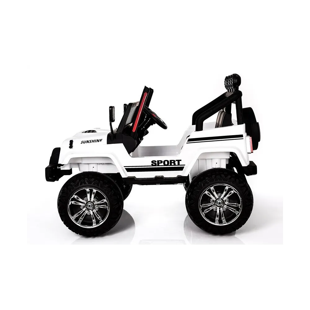 Dziecięce auto 4x4 S2388 Jeep z podświetlaną deską rozdzielczą