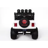 Realistyczny pojazd elektryczny Jeep S2388 dla dzieci w kolorze białym
