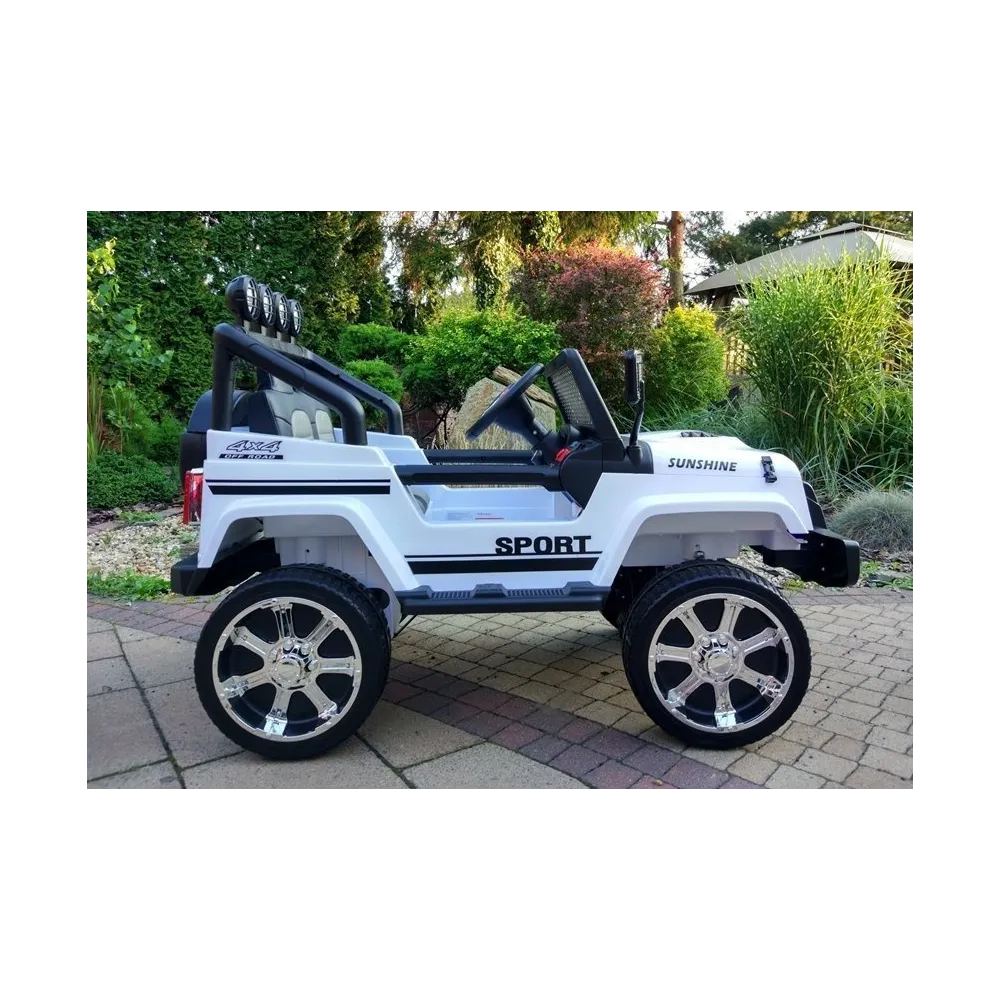 Elektryczny jeep dla dzieci S2388 z bezpieczną konstrukcją i automatyczną skrzynią