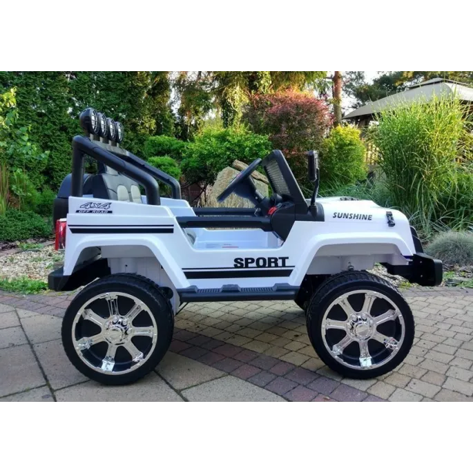 Elektryczny jeep dla dzieci S2388 z bezpieczną konstrukcją i automatyczną skrzynią