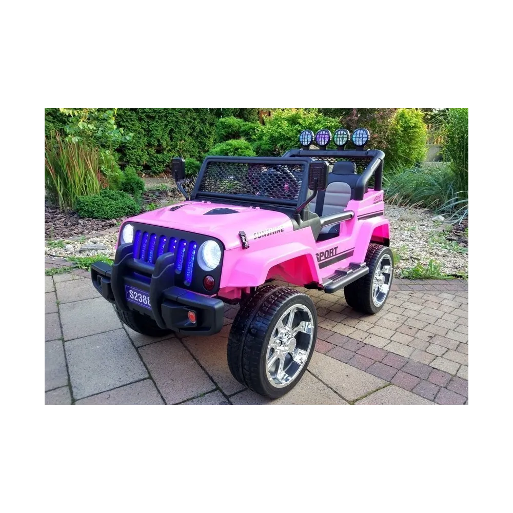 Auto na Akumulator S2388 Jeep Różowy 4x45W
