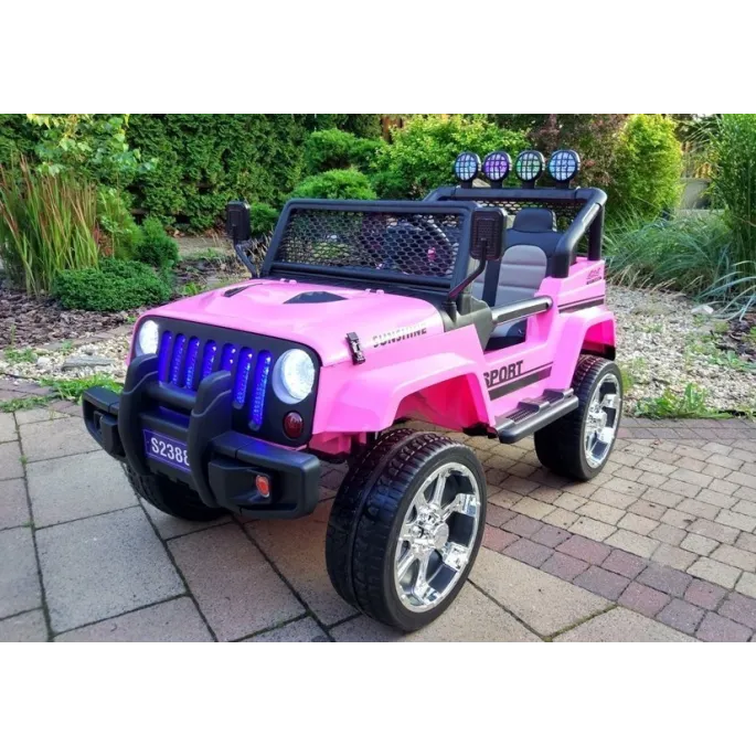 Auto na Akumulator S2388 Jeep Różowy 4x45W