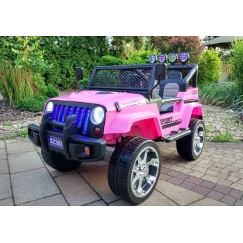 Auto na Akumulator S2388 Jeep Różowy 4x45W