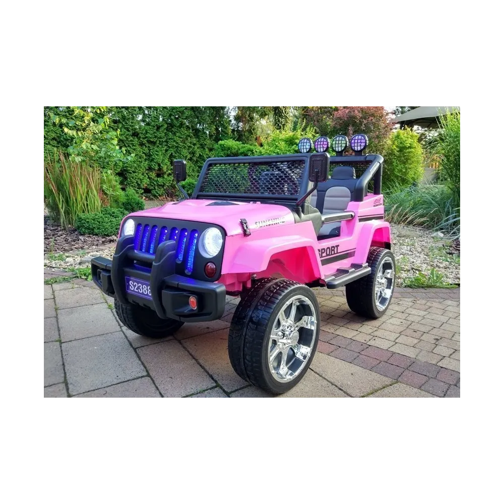 Auto na Akumulator S2388 Jeep Różowy 4x45W