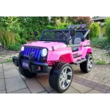 Auto na Akumulator S2388 Jeep Różowy 4x45W