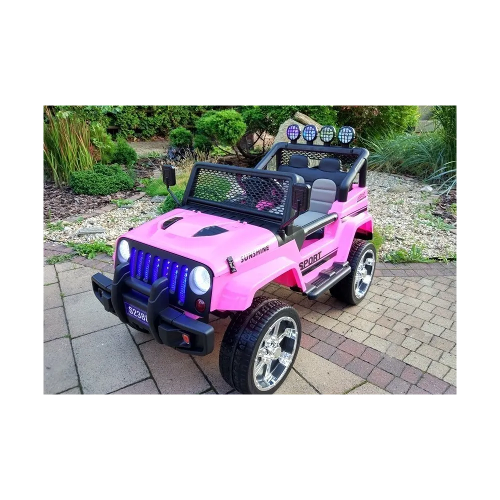 Auto na Akumulator S2388 Jeep Różowy 4x45W