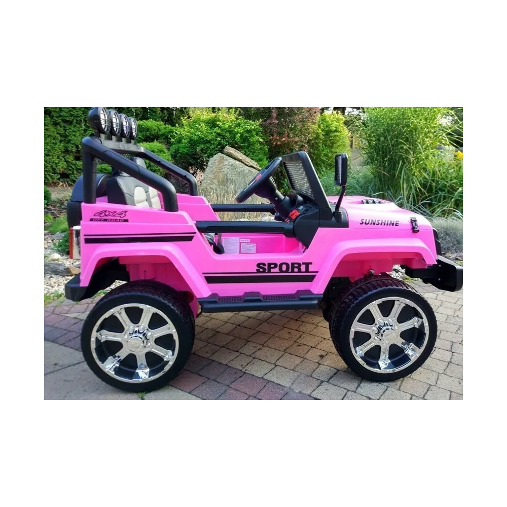 Auto na Akumulator S2388 Jeep Różowy 4x45W