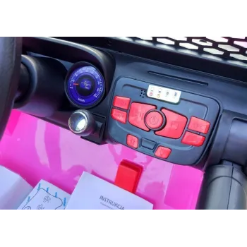 Auto na Akumulator S2388 Jeep Różowy 4x45W