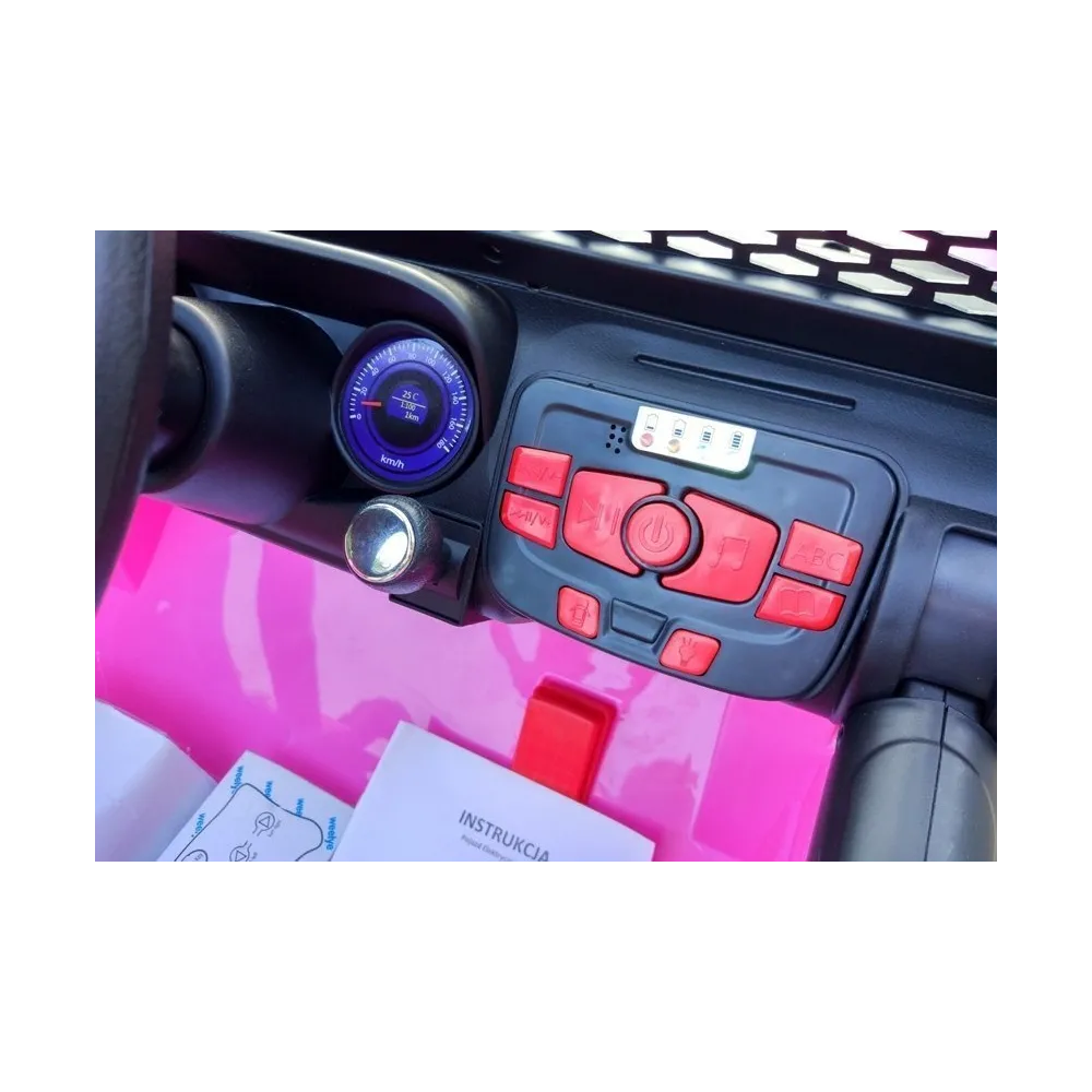 Auto na Akumulator S2388 Jeep Różowy 4x45W