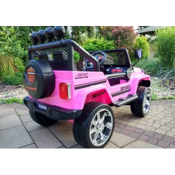Auto na Akumulator S2388 Jeep Różowy 4x45W