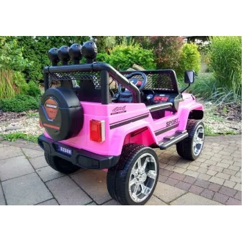 Auto na Akumulator S2388 Jeep Różowy 4x45W