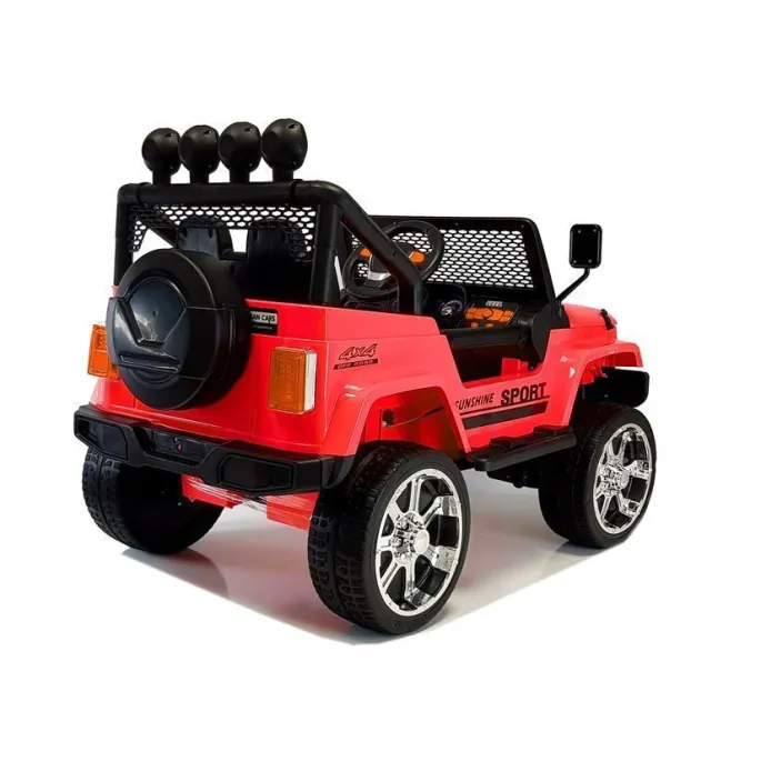 Auto na Akumulator S2388 Jeep Czerwony 4x45W