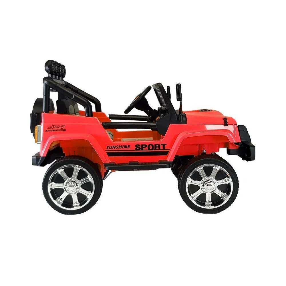 Auto na Akumulator S2388 Jeep Czerwony 4x45W