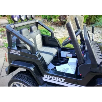 Auto na Akumulator S2388 Jeep Czarny 4x45W