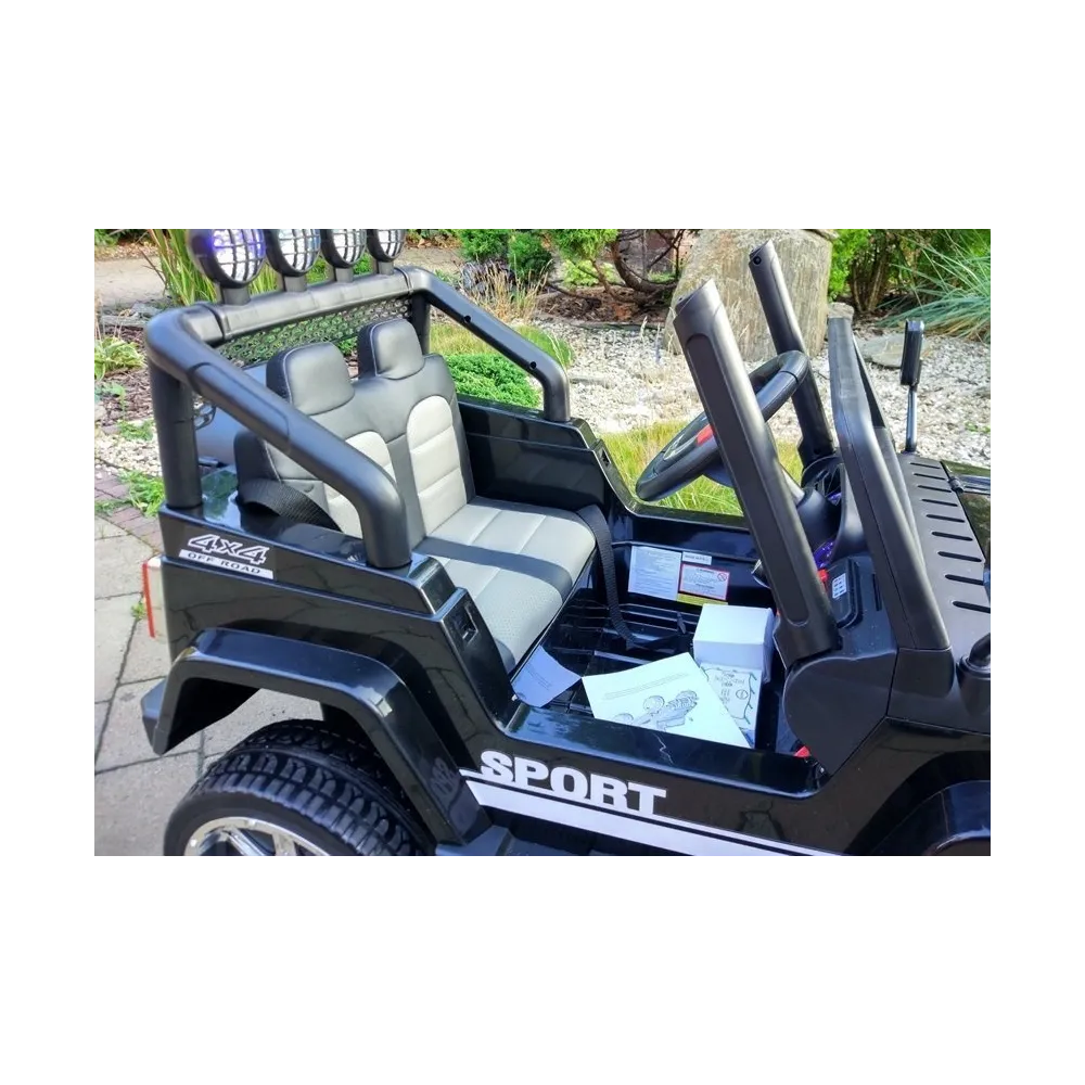 Auto na Akumulator S2388 Jeep Czarny 4x45W