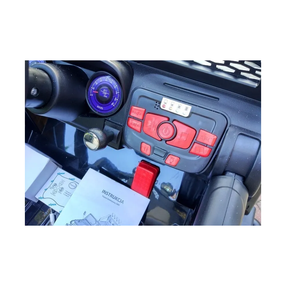 Auto na Akumulator S2388 Jeep Czarny 4x45W