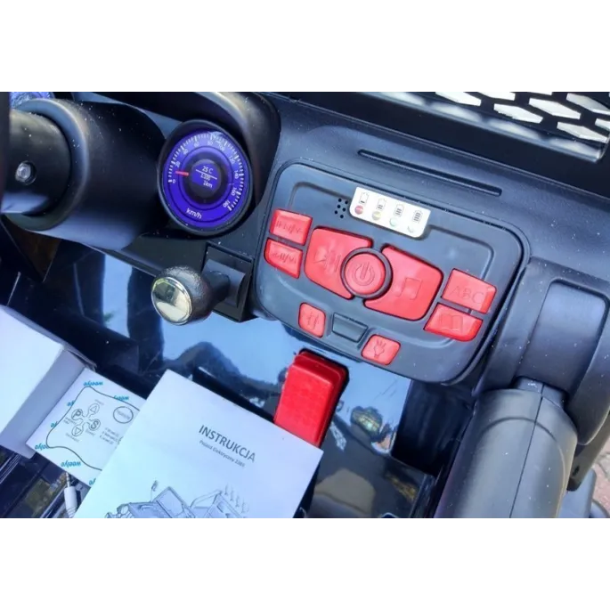 Auto na Akumulator S2388 Jeep Czarny 4x45W