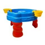 Atrakcyjny zestaw łowienia rybek z falami i sitkami na złowione ryby