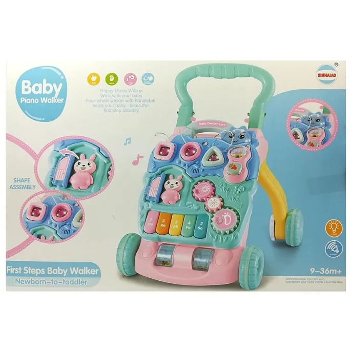 Pchacz certyfikowany CE odpowiedni dla dzieci od 9. miesiąca życia